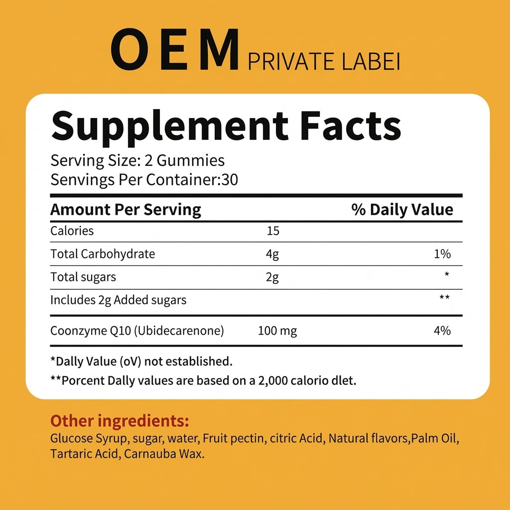 Cellaryn CoQ10 Energy & Muscle Support Gummies