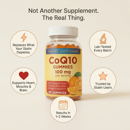Cellaryn CoQ10 Energy & Muscle Support Gummies